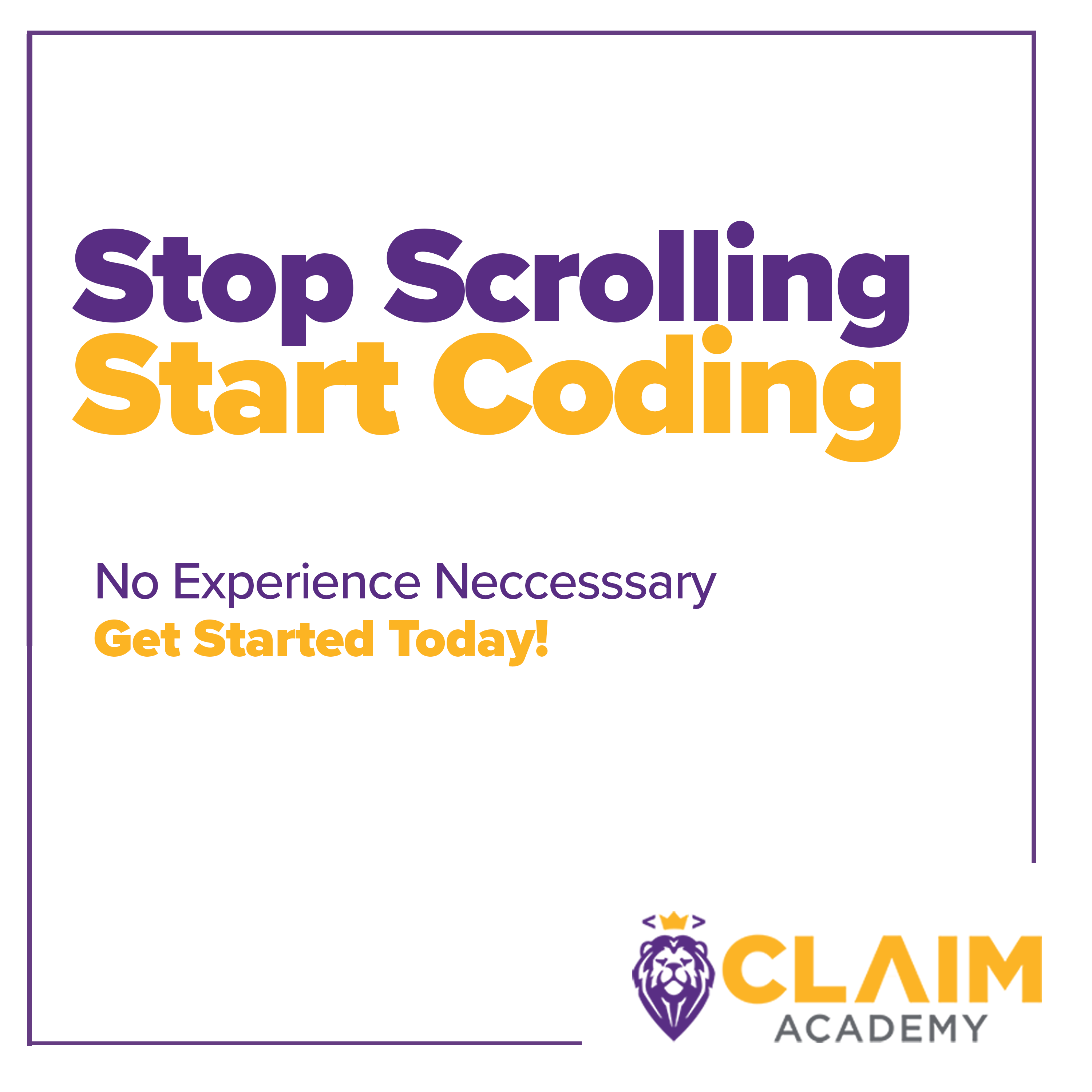 Start Coding